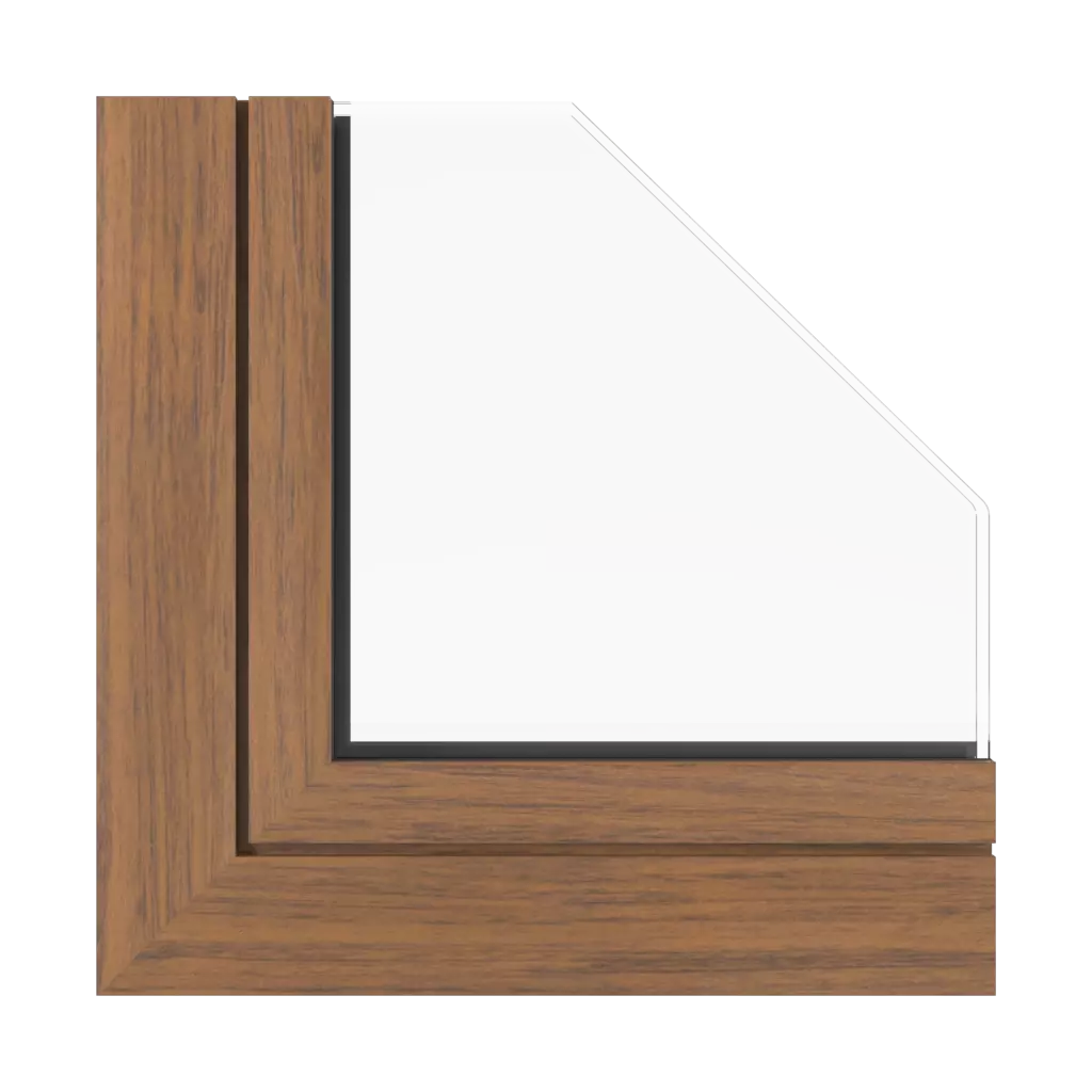 Chestnut windows window-colors aluprof-colors