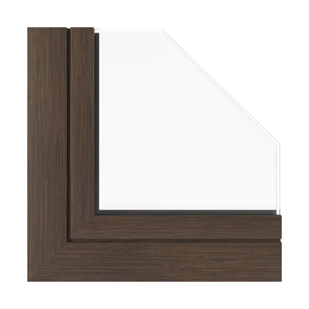 Gray matt aluminum windows window-colors aluprof-colors