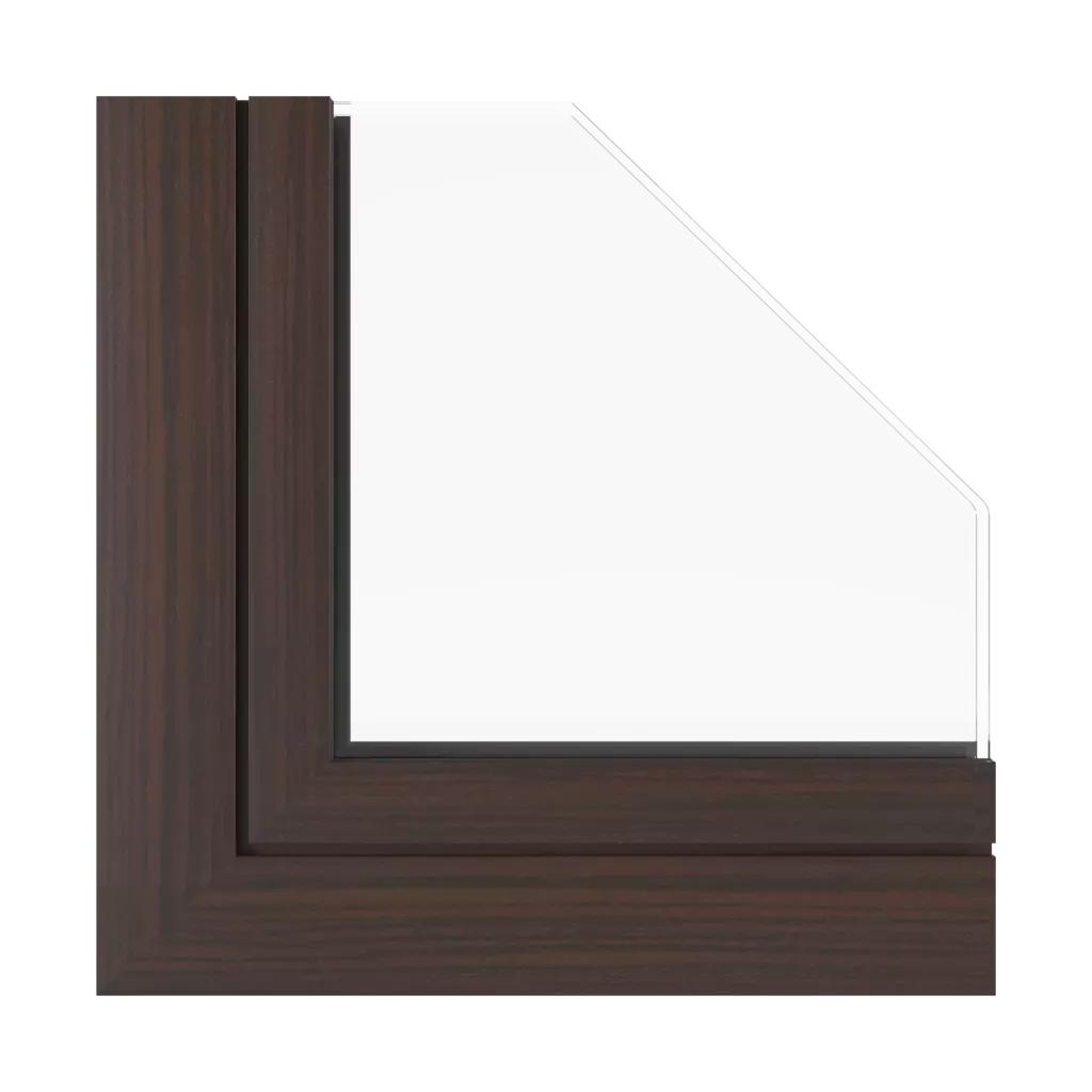 Palisander windows window-profiles aluprof mb-skyline