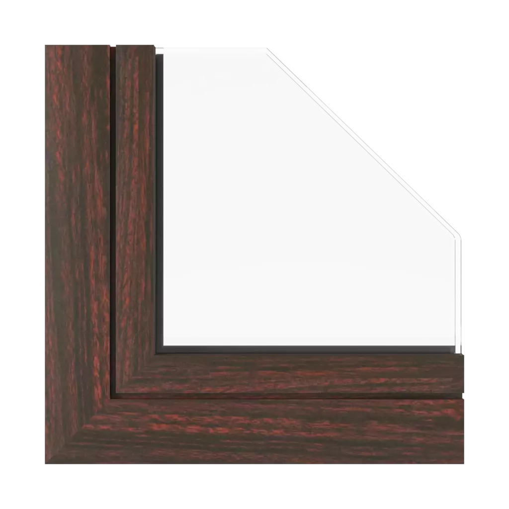 Mahogany ✨ windows window-types four-leaf vertical-asymmetric-division-30-70-with-a-movable-mullion 