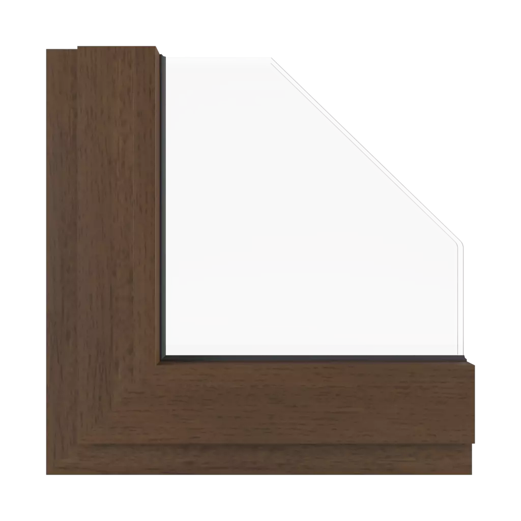 Walnut vein windows window-colors aluprof-colors walnut-vein interior