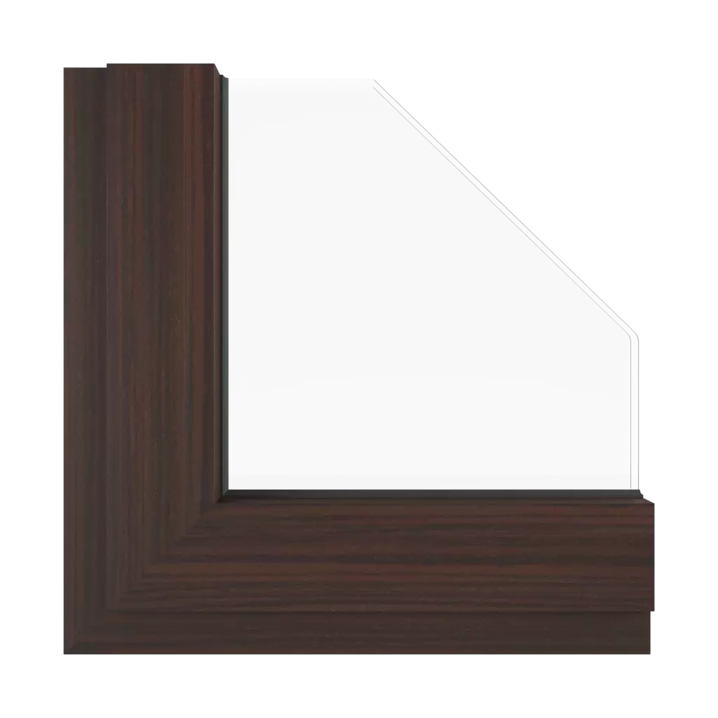Palisander windows window-colors aluprof-colors palisander interior