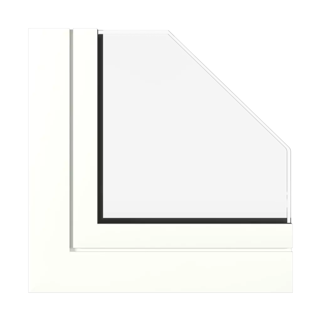 Traffic white matt✨ windows window-types triple-leaf 70-30-asymmetrical-vertical-division-with-a-movable-post 