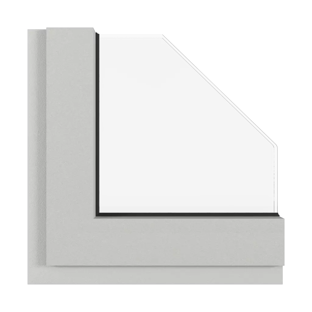 Light gray fine structure windows window-colors aluprof-colors light-gray-fine-structure interior
