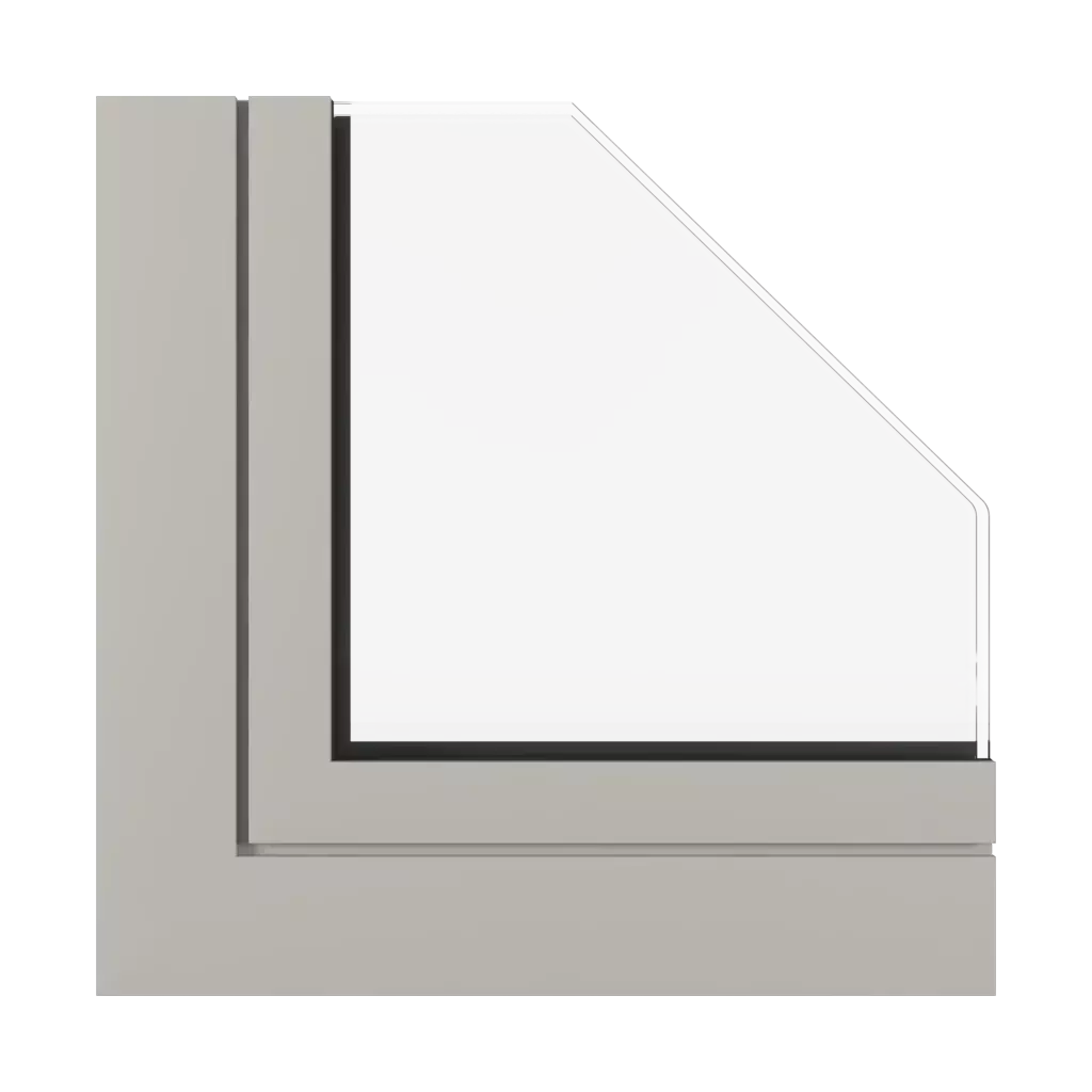 Gray SK windows window-profiles aluprof mb-77-hs
