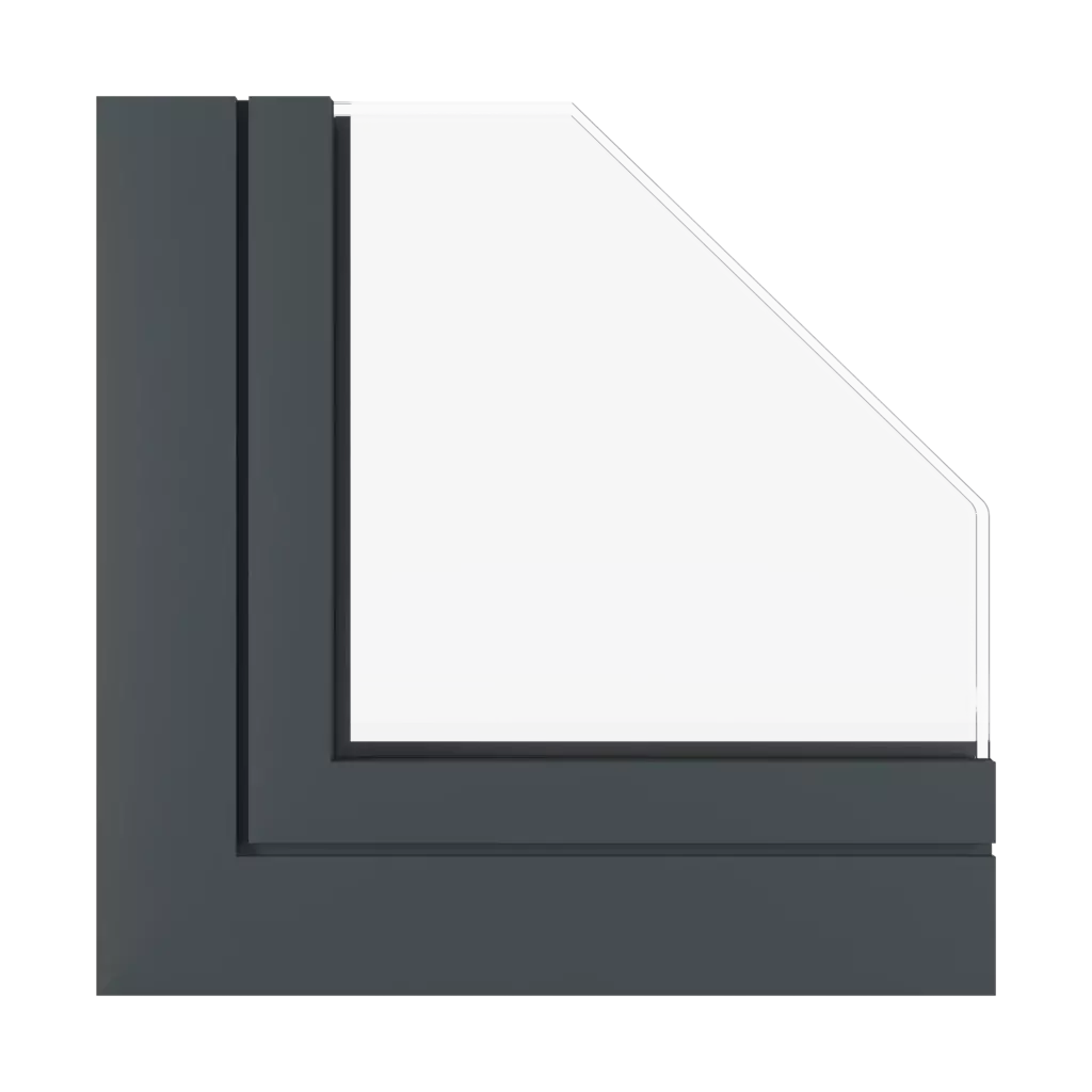 Gray anthracite SK ✨ windows window-profiles aluprof mb-77-hs