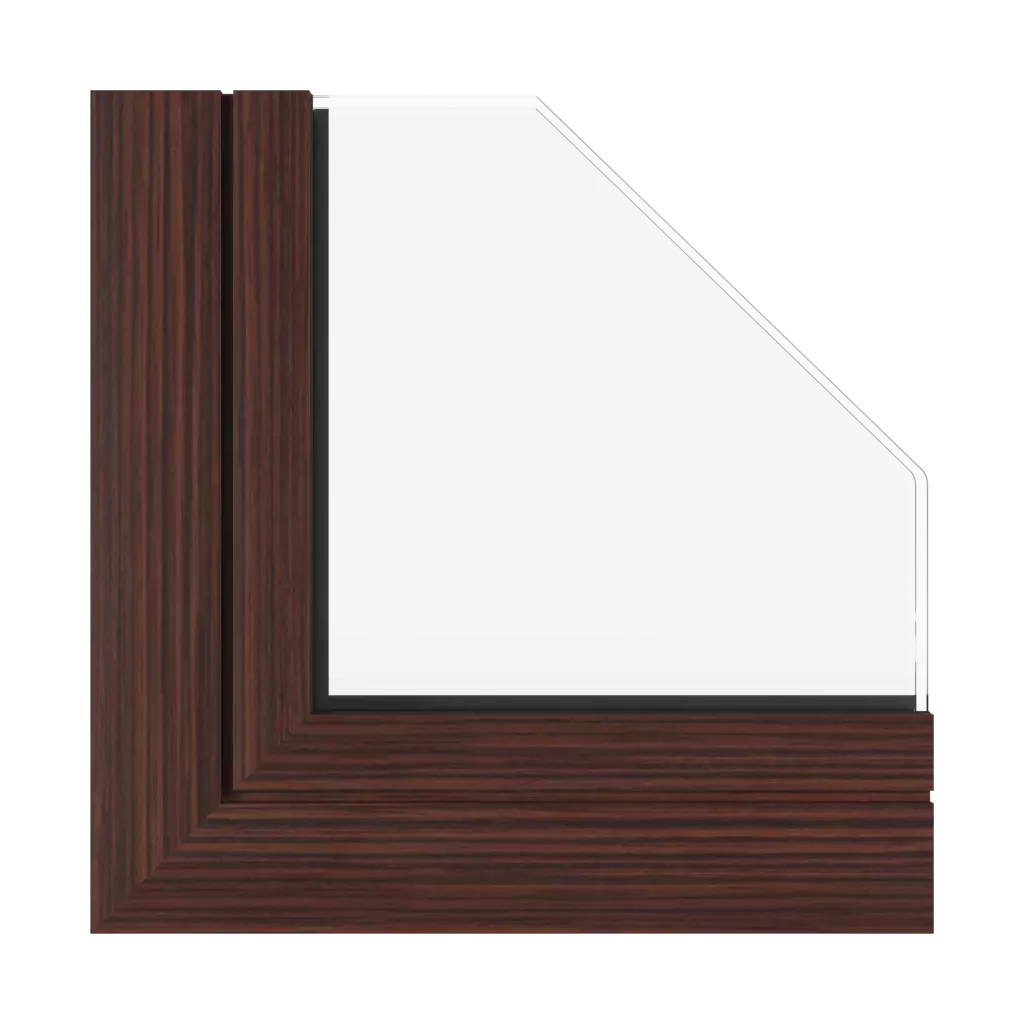 Mahogany SK windows window-profiles aluprof mb-104-passive