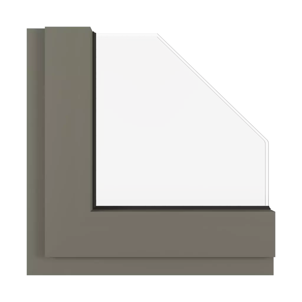 Quartz Gray SK windows window-colors aluprof-colors quartz-gray-sk interior