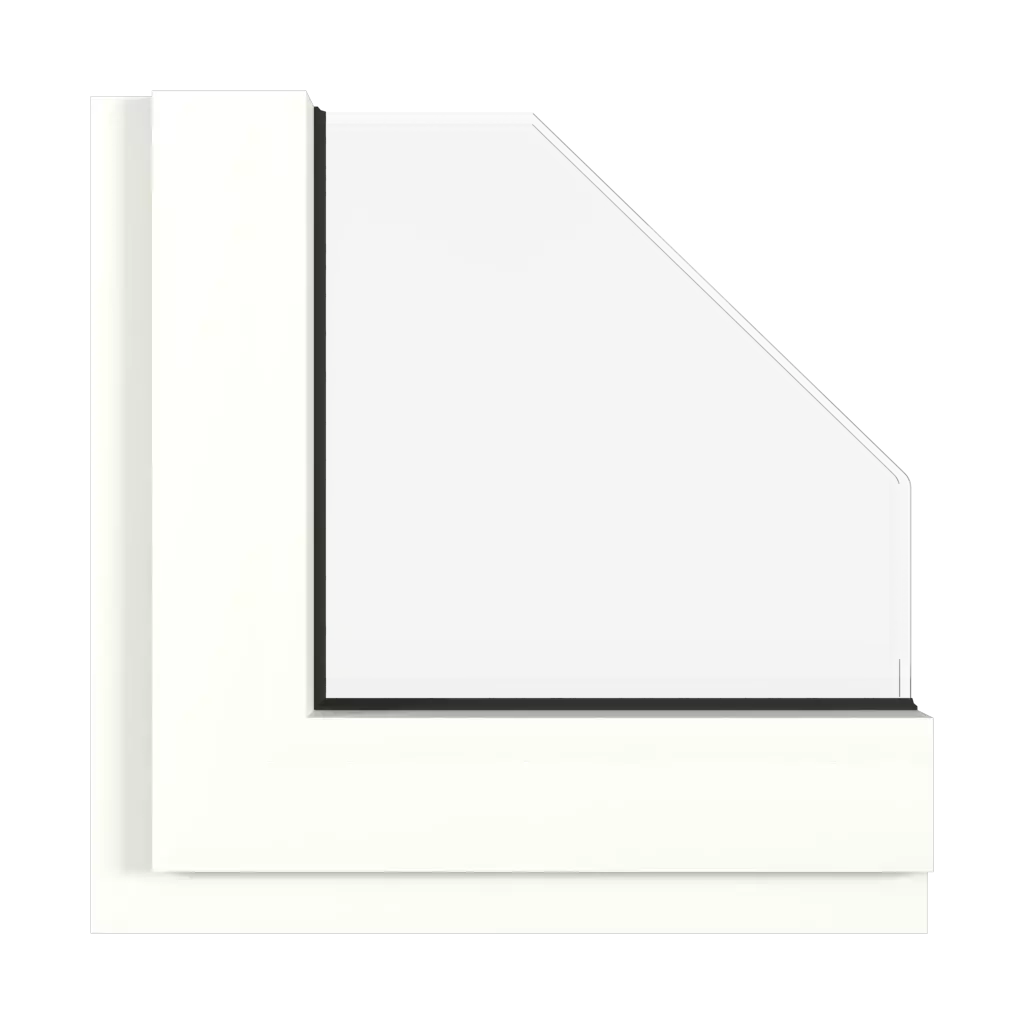 Ultra White SK windows window-colors aluprof-colors ultra-white-sk interior