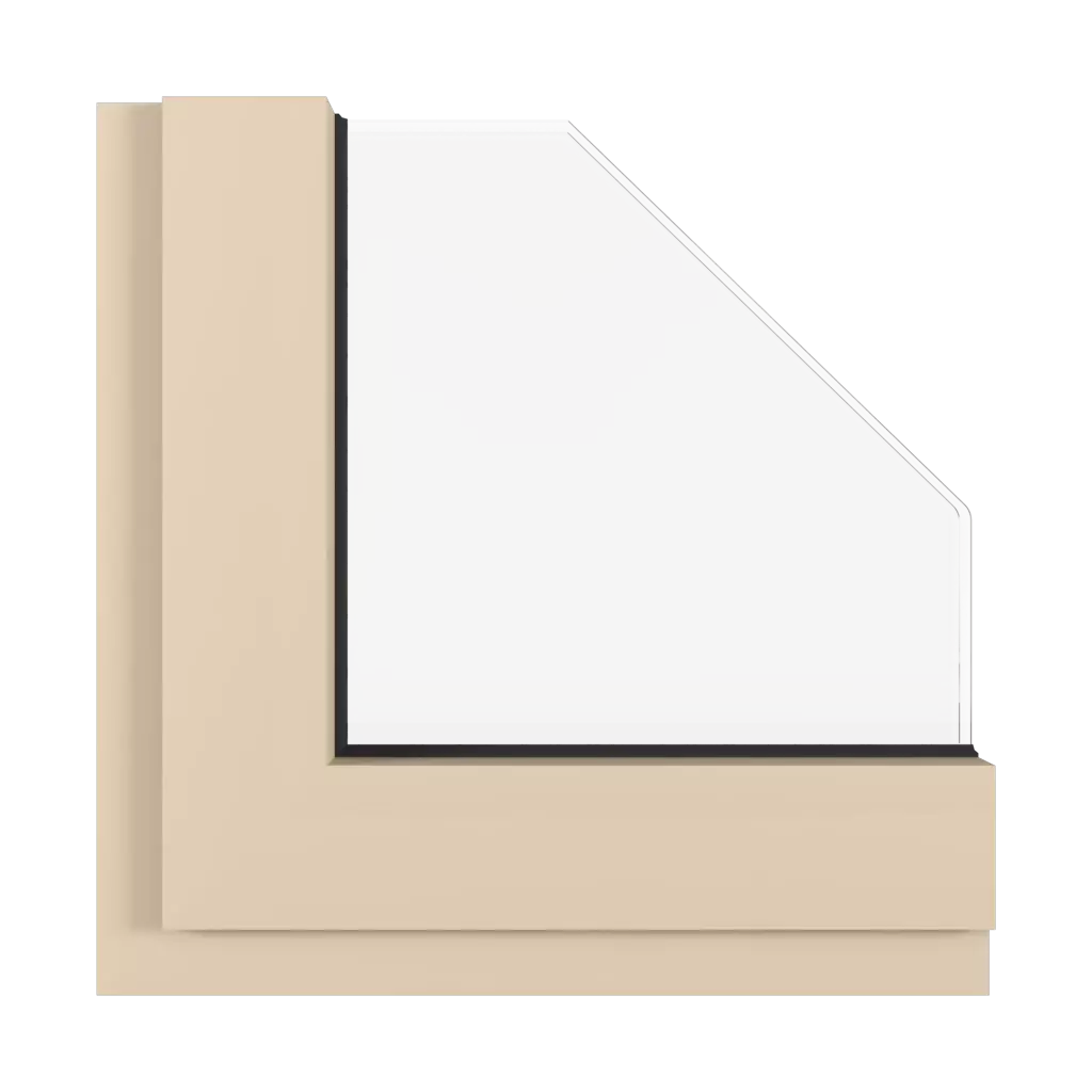 Beige SK windows window-colors aluprof-colors beige-sk interior