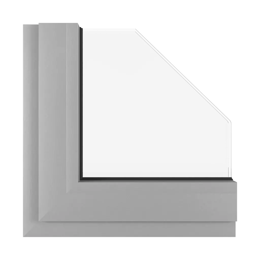 Silver SK windows window-colors aluprof-colors silver-sk interior