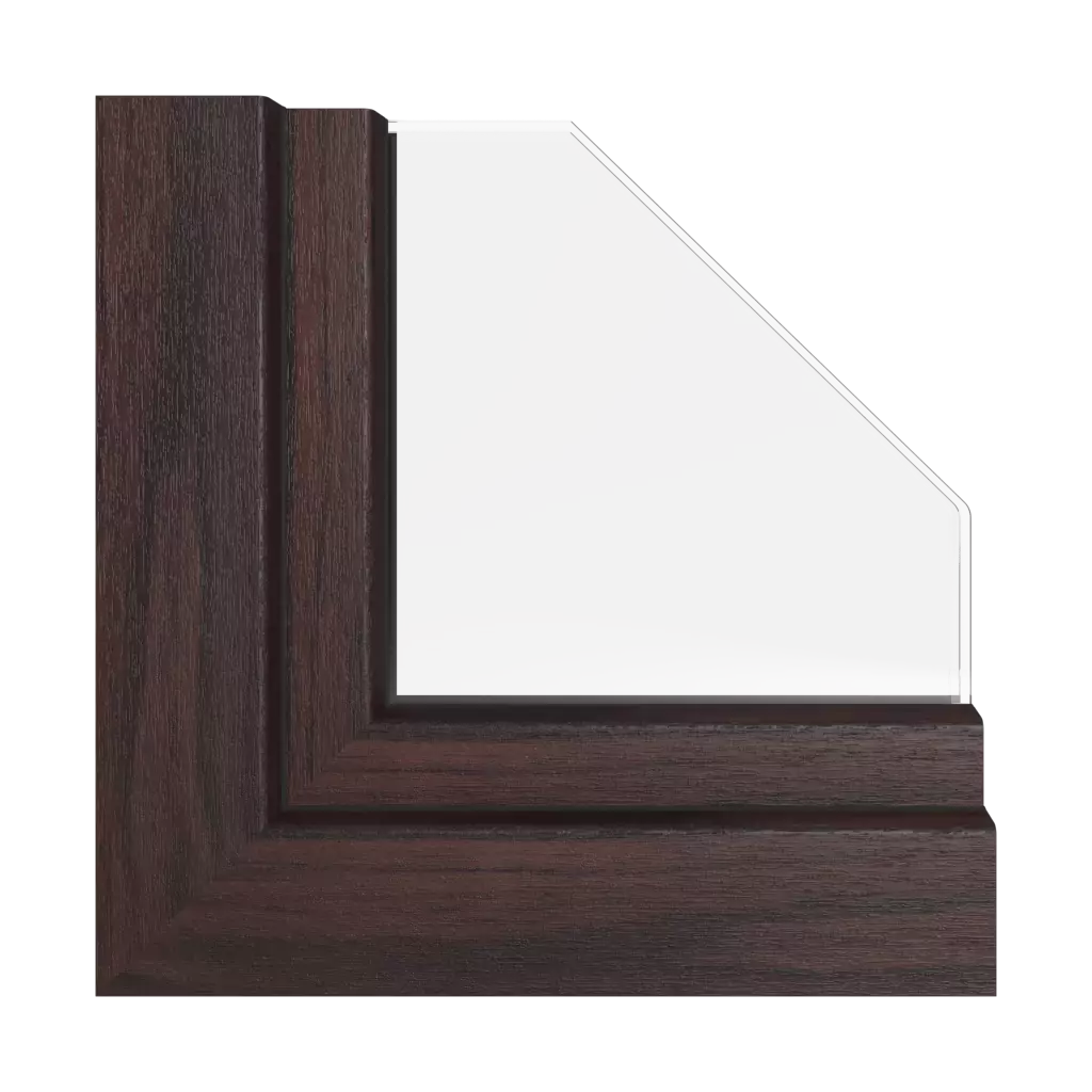 Black cherry windows window-colors rehau-colors   