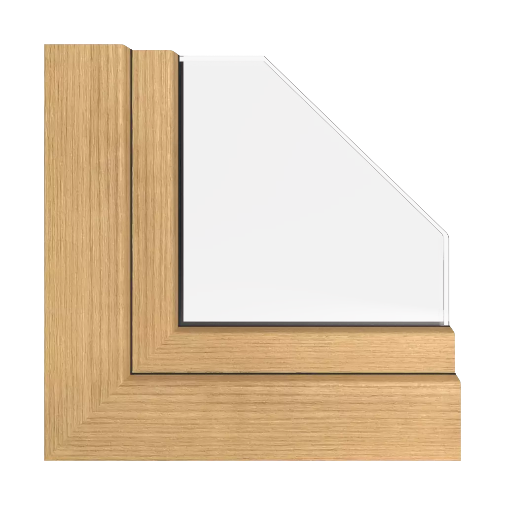 Golden beech windows window-colors rehau-colors   