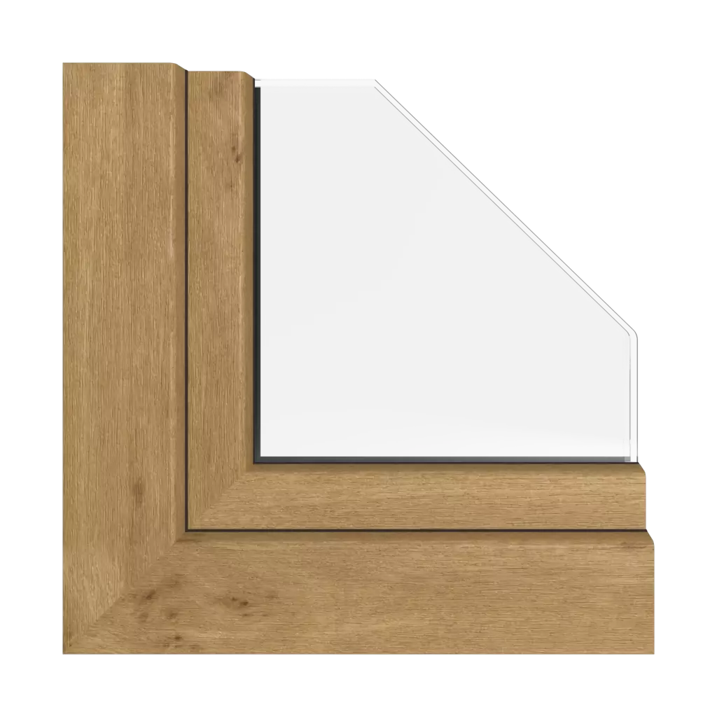 Irish oak windows window-colors rehau-colors   