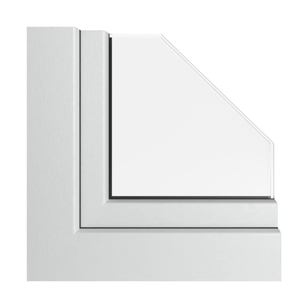 Light gray windows window-colors rehau-colors light-gray