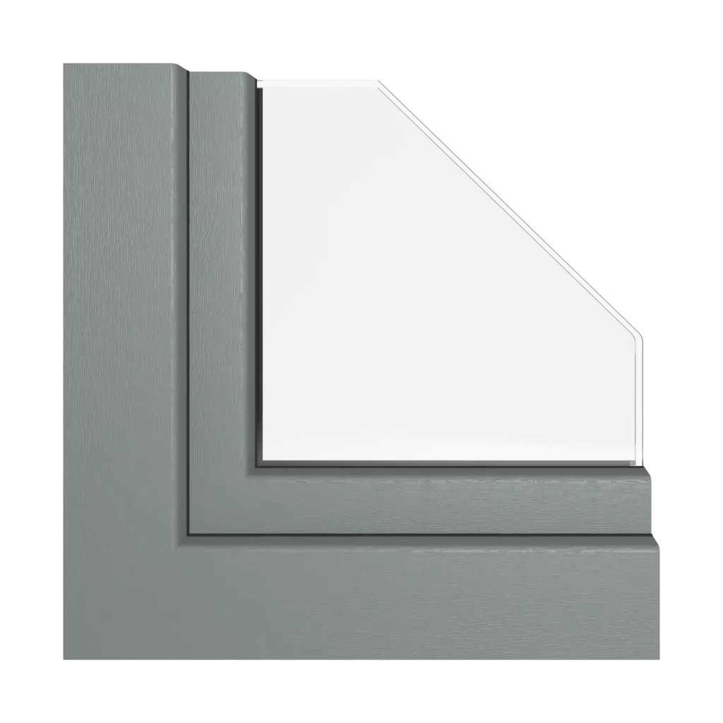 Basalt gray windows window-colors rehau-colors basalt-gray