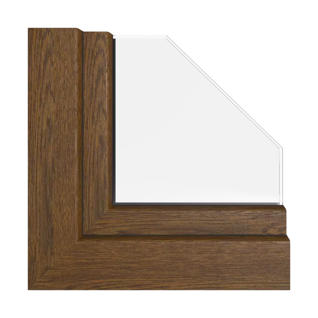 Walnut windows window-colors rehau-colors   