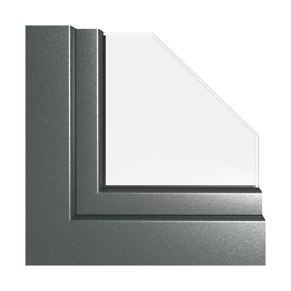 Alux anthracite windows window-colors rehau-colors   