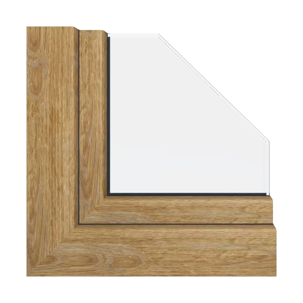 Turner oak malt woodec windows window-colors rehau-colors   