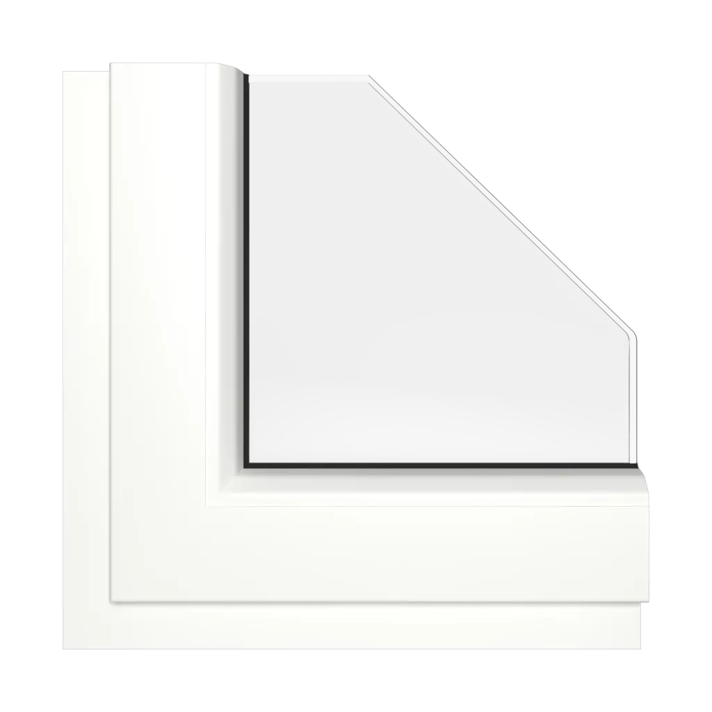 White windows window-colors rehau-colors white interior