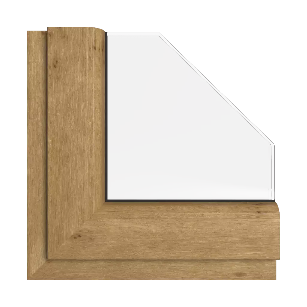 Irish oak windows window-colors rehau-colors irish-oak interior