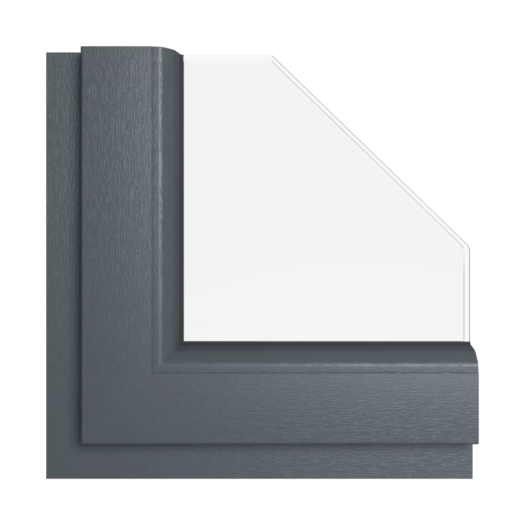 Anthracite grey windows window-colors rehau-colors anthracite interior