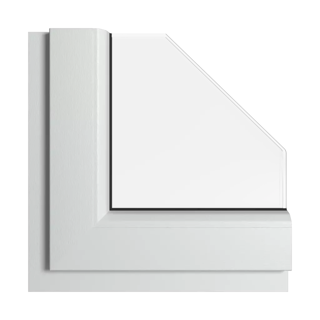 Light gray windows window-colors rehau-colors light-gray interior