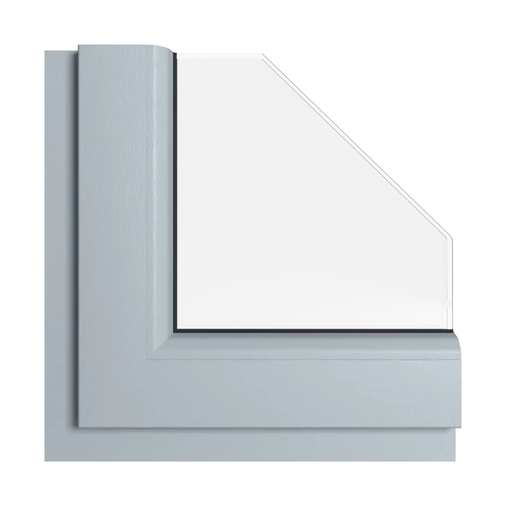 Gray windows window-colors rehau-colors gray interior