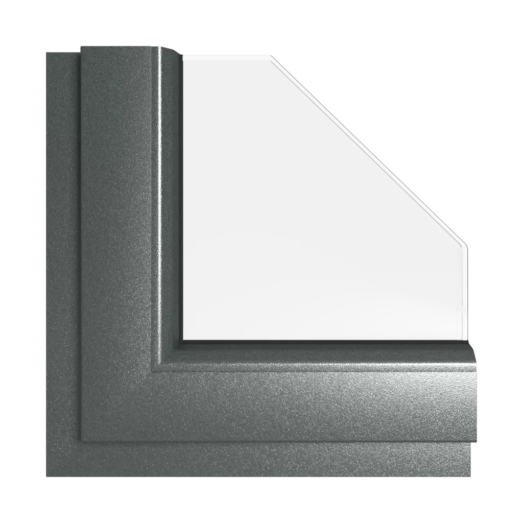 Alux anthracite windows window-colors rehau-colors alux-anthracite interior