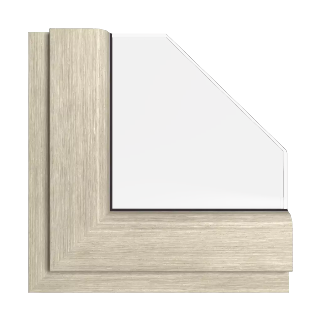 Sheffield oak light windows window-colors rehau-colors light-bleached-oak interior