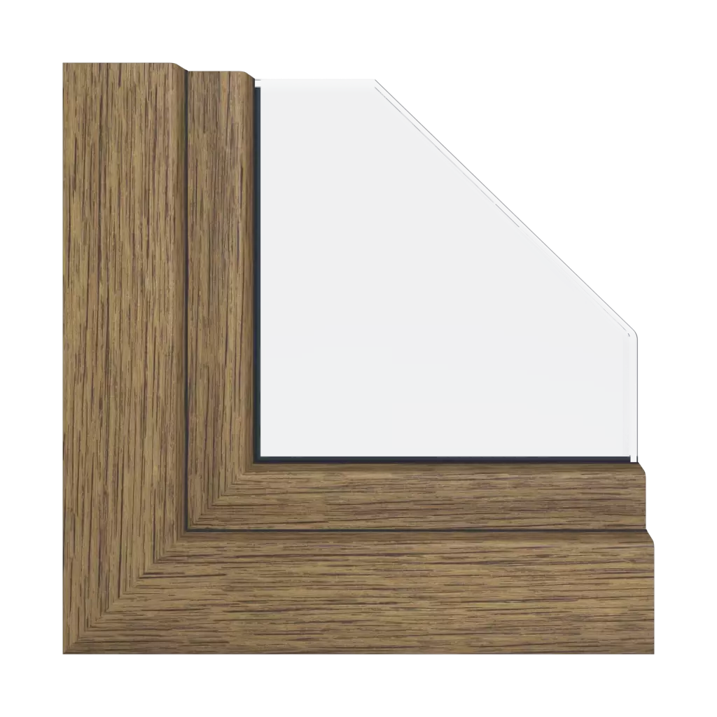 Special oak windows window-profiles aluplast energeto-neo-design