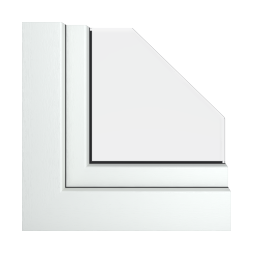 Textured white windows window-colors aluplast-colors textured-white