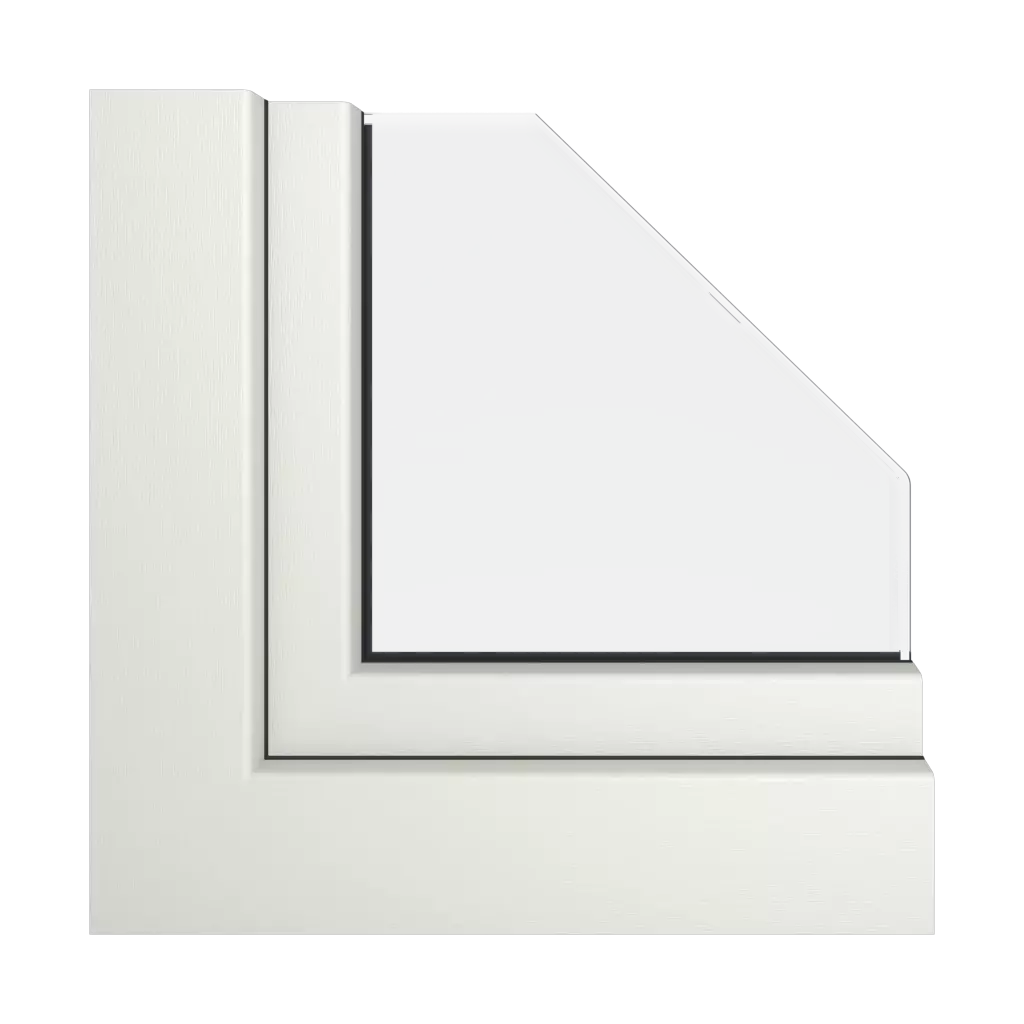 White papyrus windows window-profiles aluplast ideal-4000-85-mm