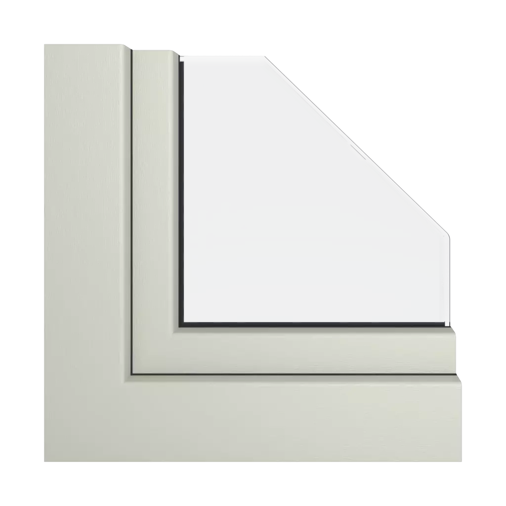 Silky gray windows window-profiles aluplast smart-slide