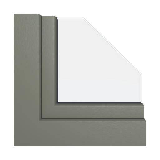 Feneste Windows Colors Aluplast colors Textured quartz gray
