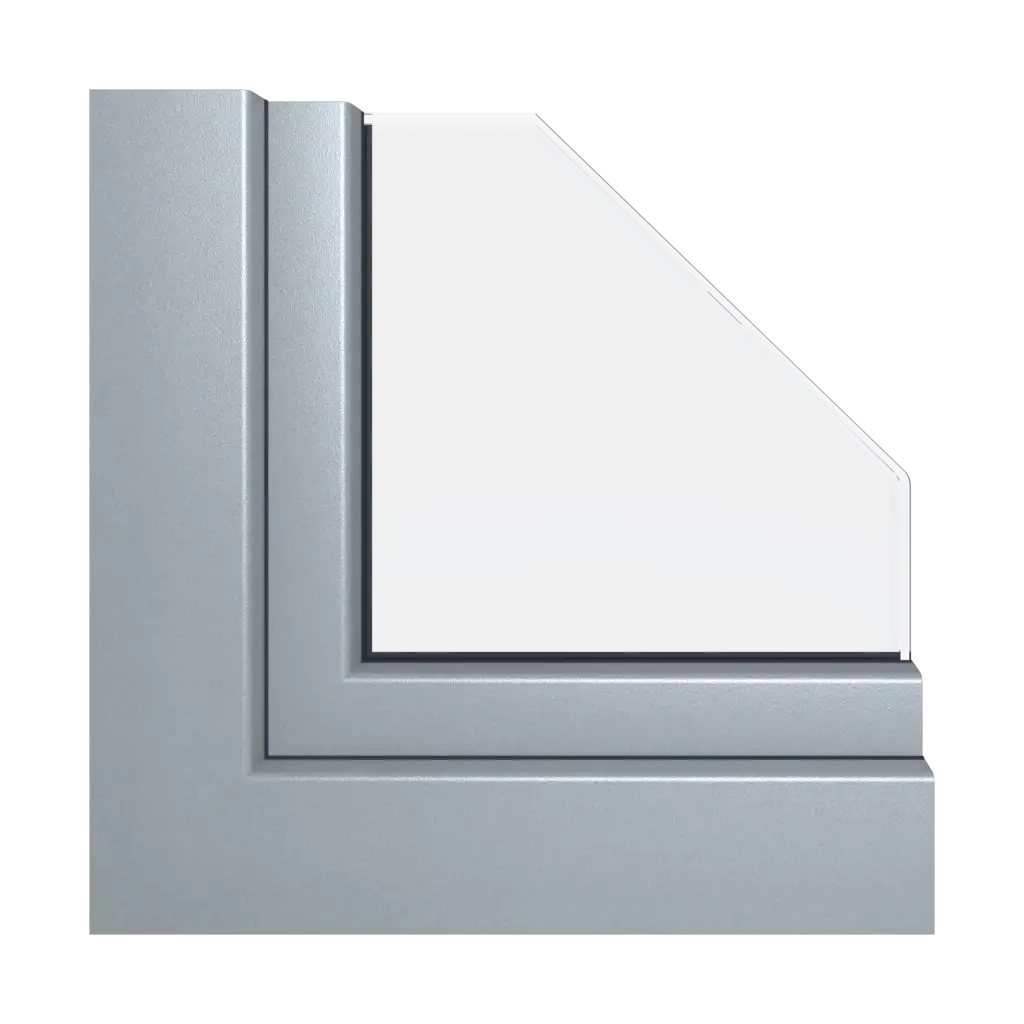 Window gray aludec windows window-profiles aluplast hst-85-mm