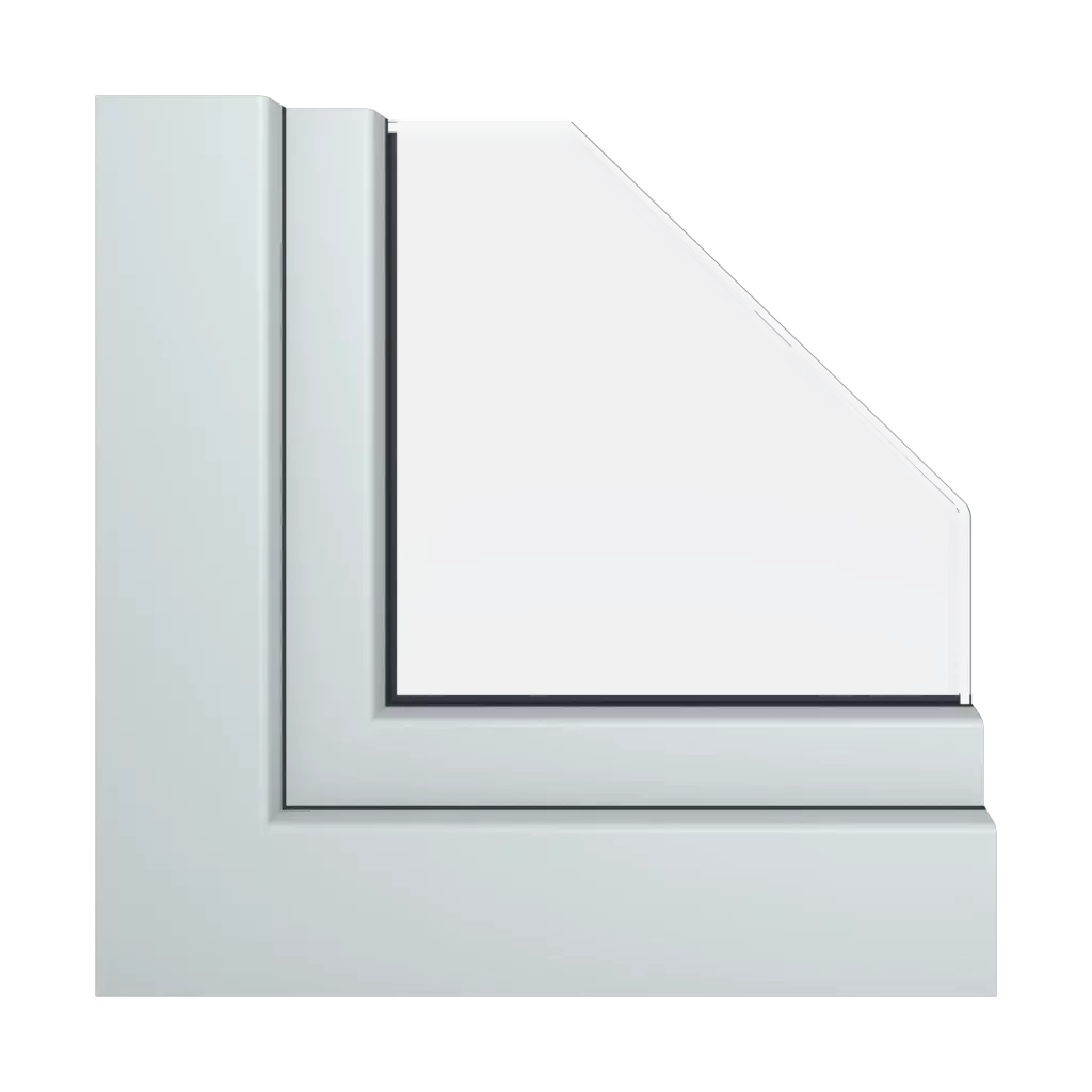 Gray windows window-colors aluplast-colors gray