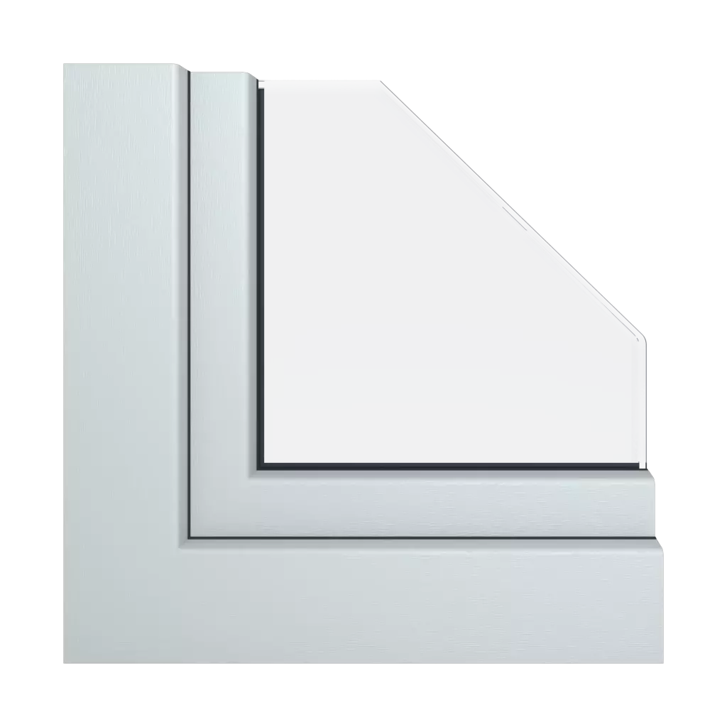 Textured gray windows window-profiles aluplast energeto-8000