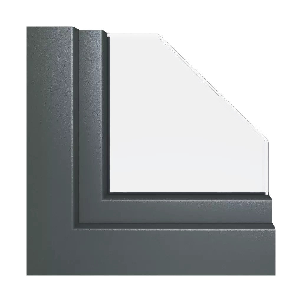 Aludec gray anthracite products vinyl-windows    