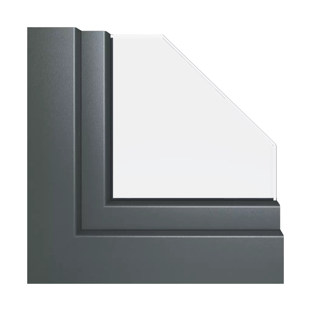 Aludec gray anthracite windows window-colors aluplast-colors   