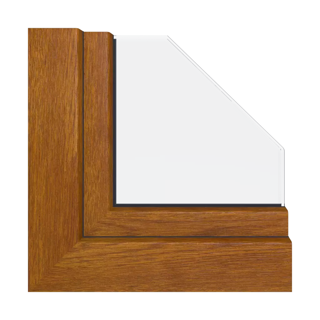 Golden oak ✨ windows window-profiles aluplast energeto-neo-design