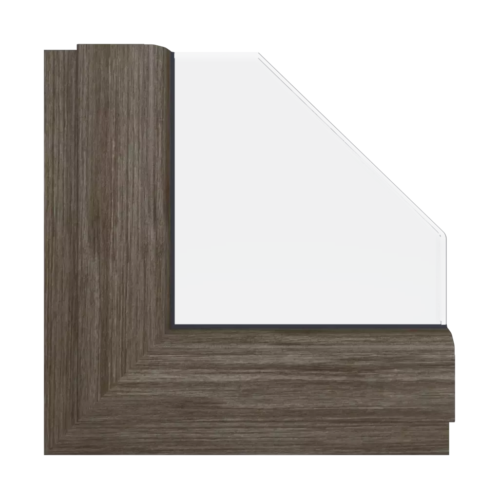 Brown sheffield oak windows window-colors aluplast-colors brown-sheffield-oak interior