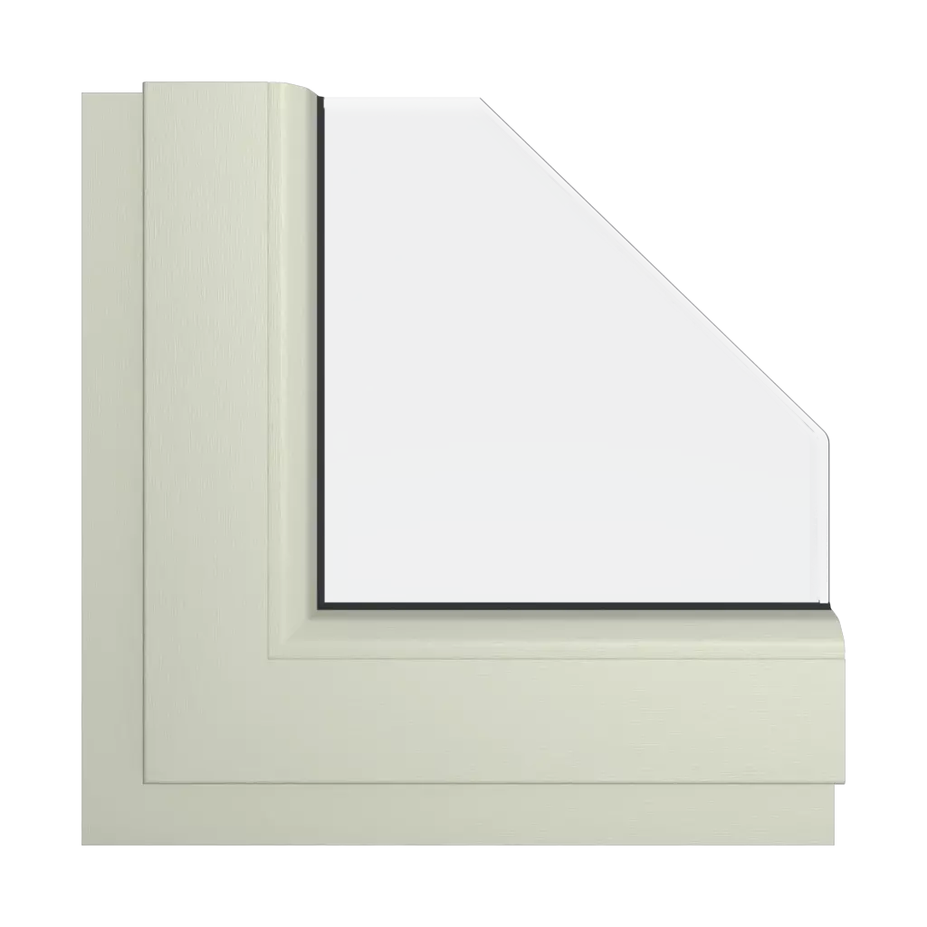 Gray beige windows window-colors aluplast-colors gray-beige interior