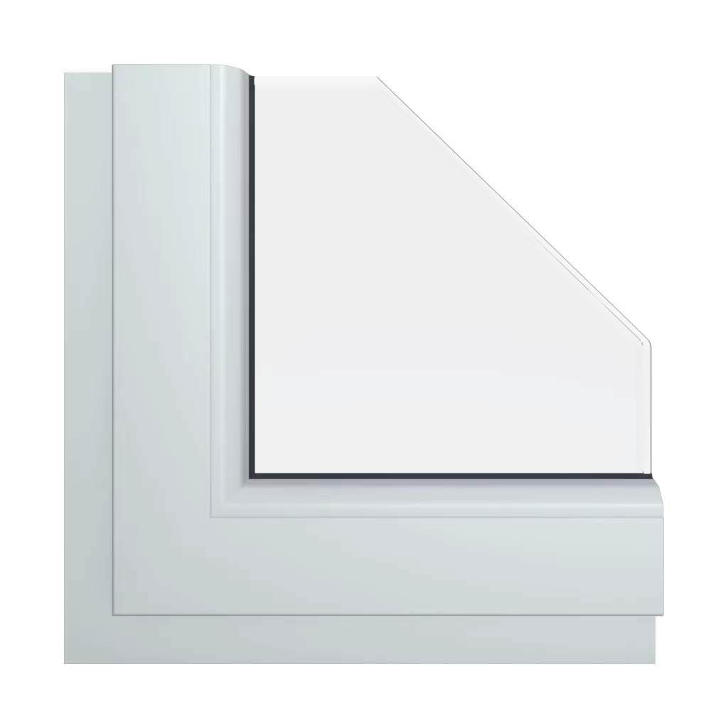 Gray windows window-colors aluplast-colors gray interior