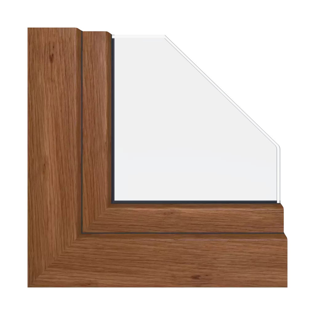 Knotty oak windows window-profiles schuco livingslide
