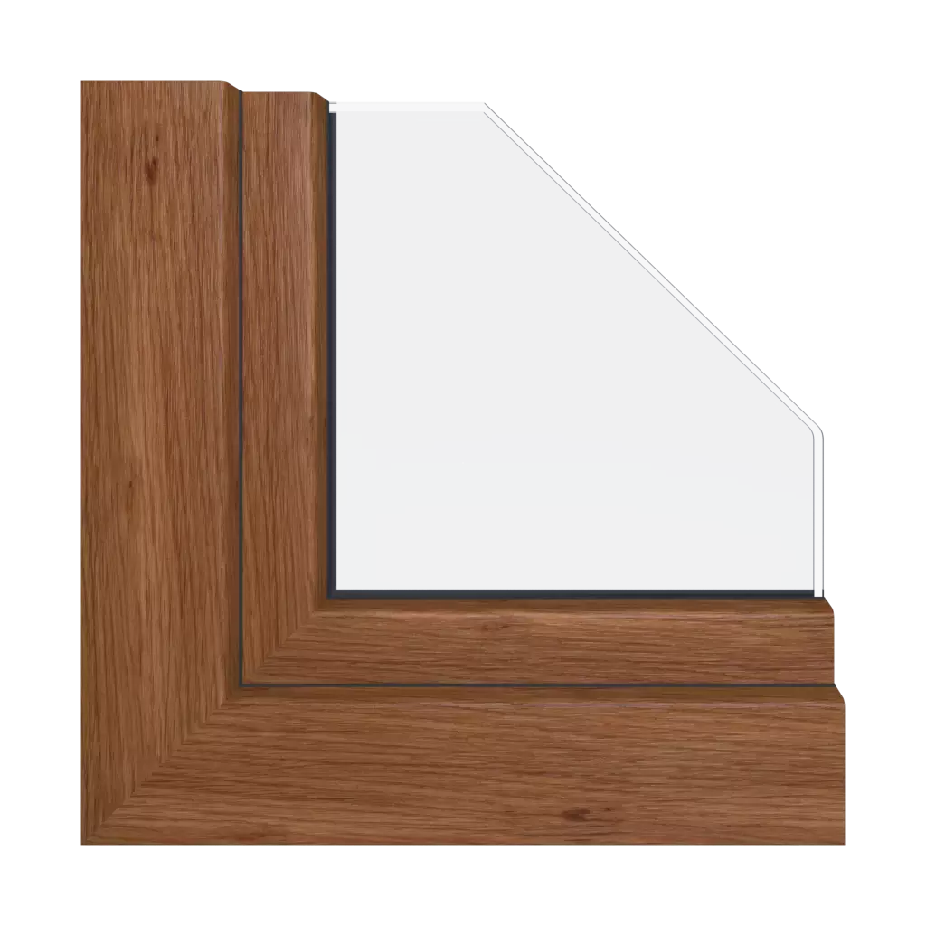 Knotty oak windows window-colors schuco   