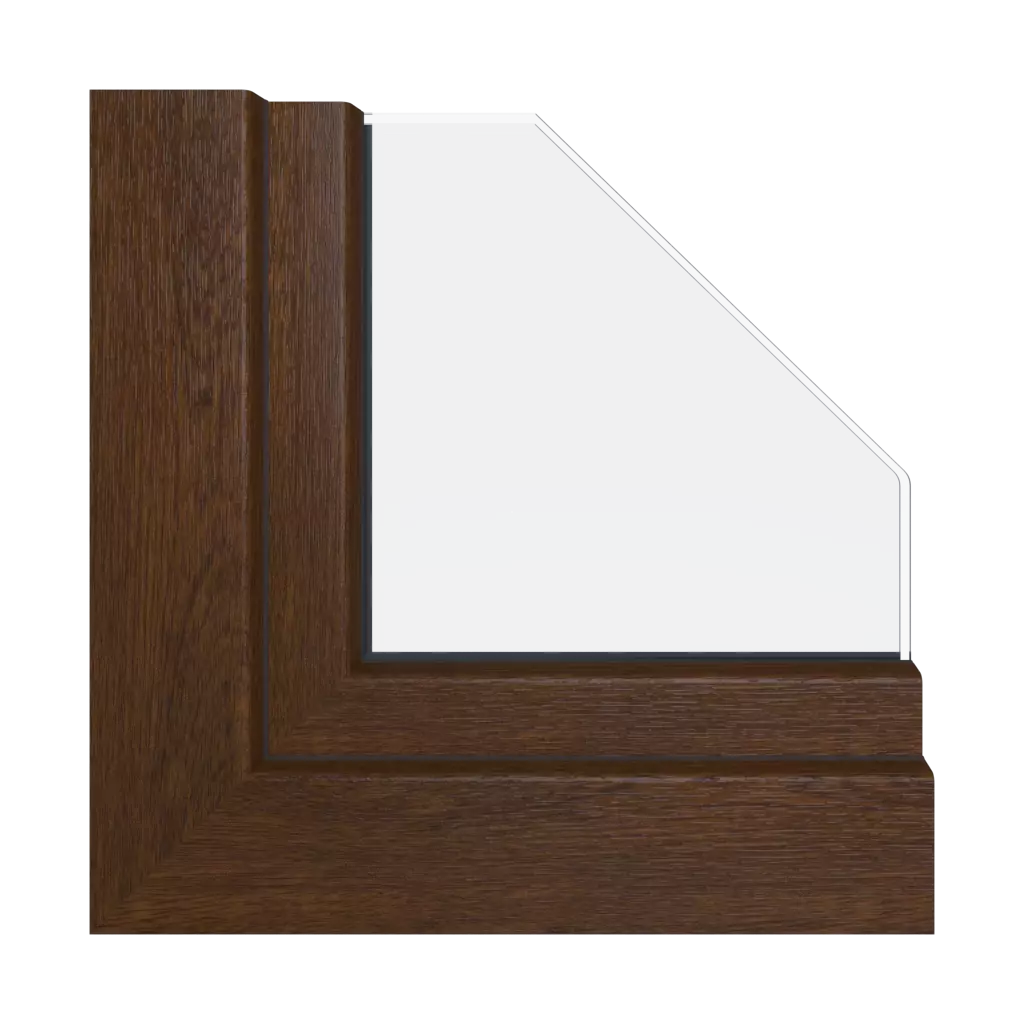 Colonial oak windows window-profiles schuco living-as