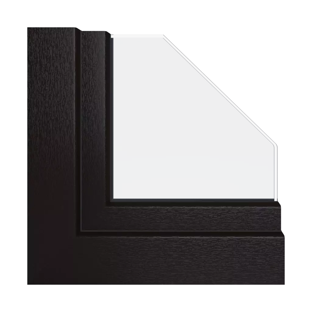 Decorative brown windows window-profiles schuco livingslide