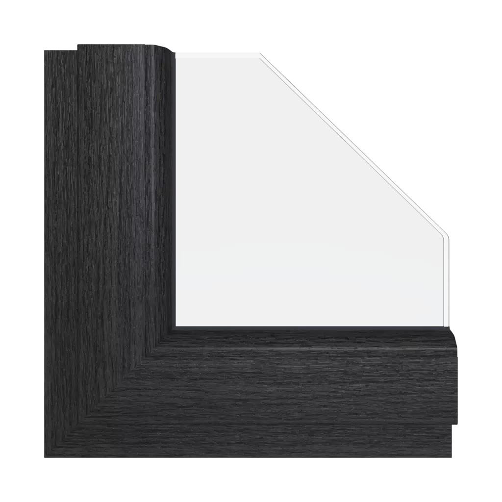 Gray oak windows window-colors schuco gray-oak interior