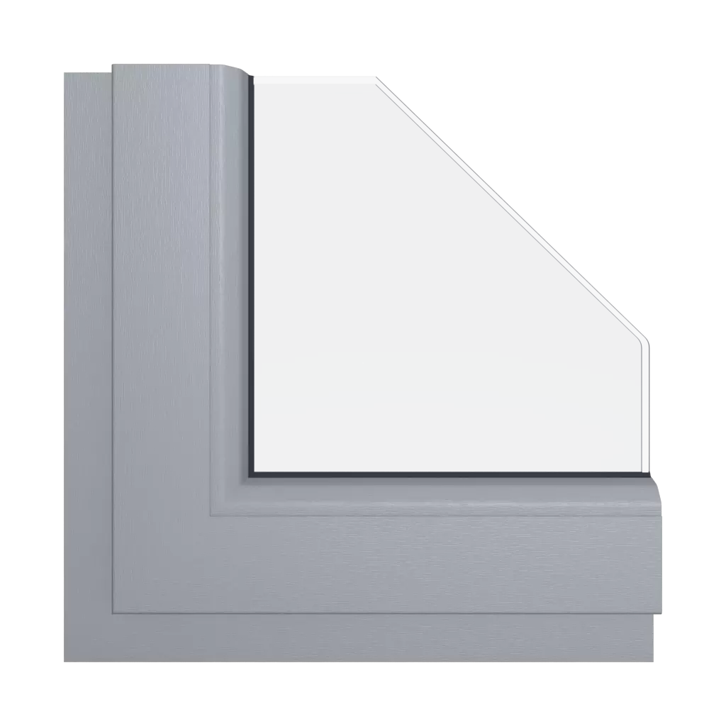 Signal gray windows window-colors schuco signal-gray interior